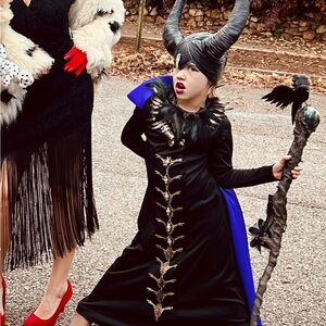 Maleficent costume kids 🐦‍⬛